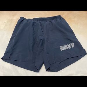 New Balance L Navy 9” Shorts